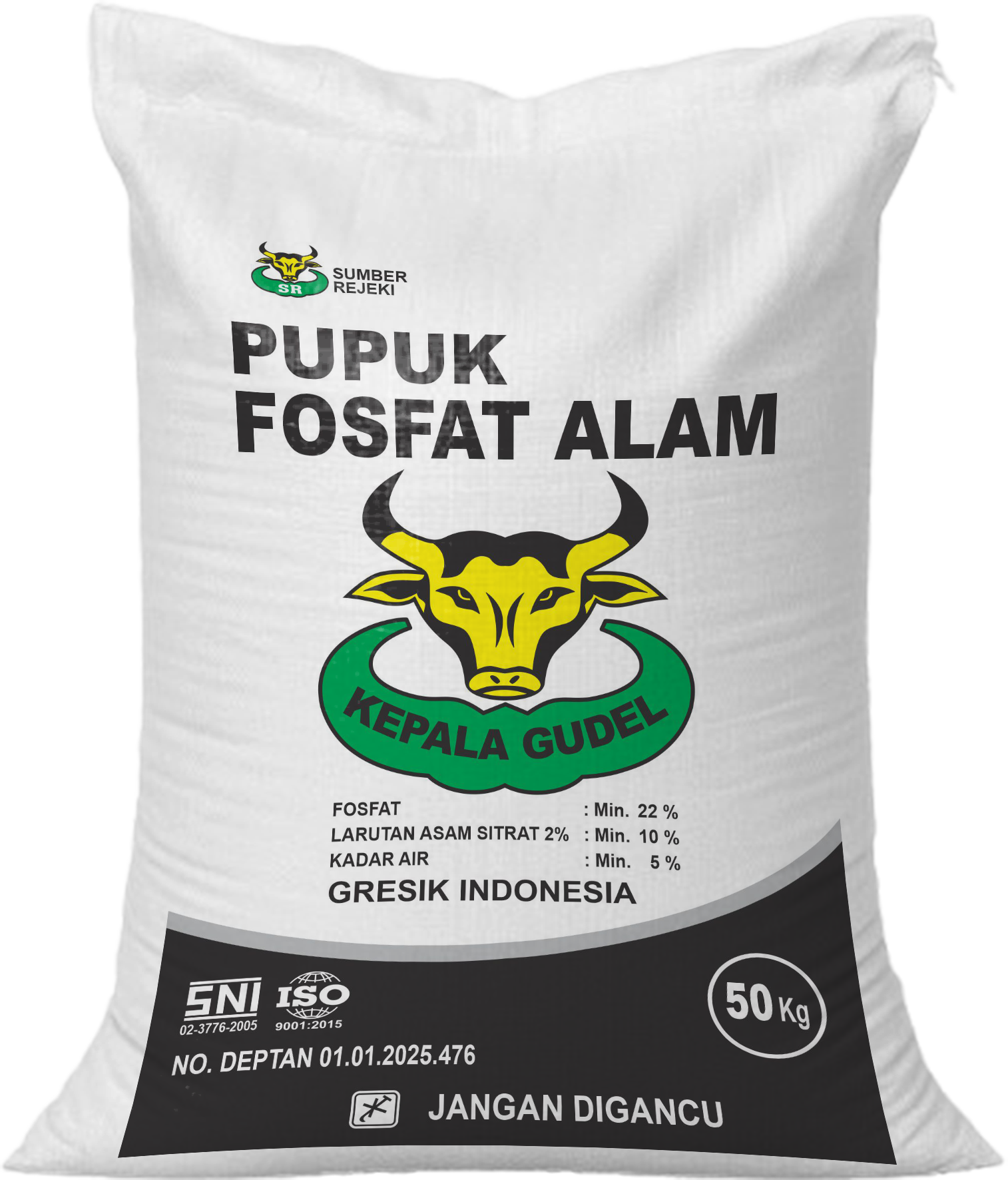 Fosfat Alam - Kepala Gudel